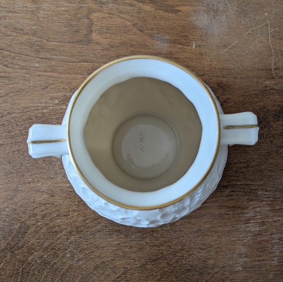 Vintage Lenox Dogwood Double Handle Vase - Picture 4 of 5